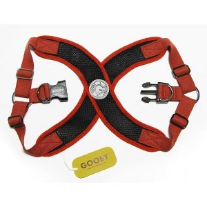 Gooby Perfect Fit Dog Harness, Small, Black - 1 of 1