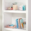 Large 12 x 8 x 2 Plastic Organizer Tray Clear - Brightroom™