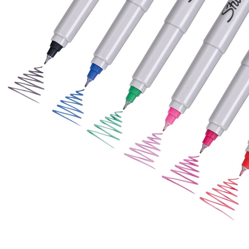 Sharpie 12pk Permanent Markers Ultra Fine Tip Multicolored, 5 of 8