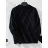 Coolmee Women's Sweaters Crewneck Cable Knit Sweater Long Sleeve Fall Top - 3 of 4