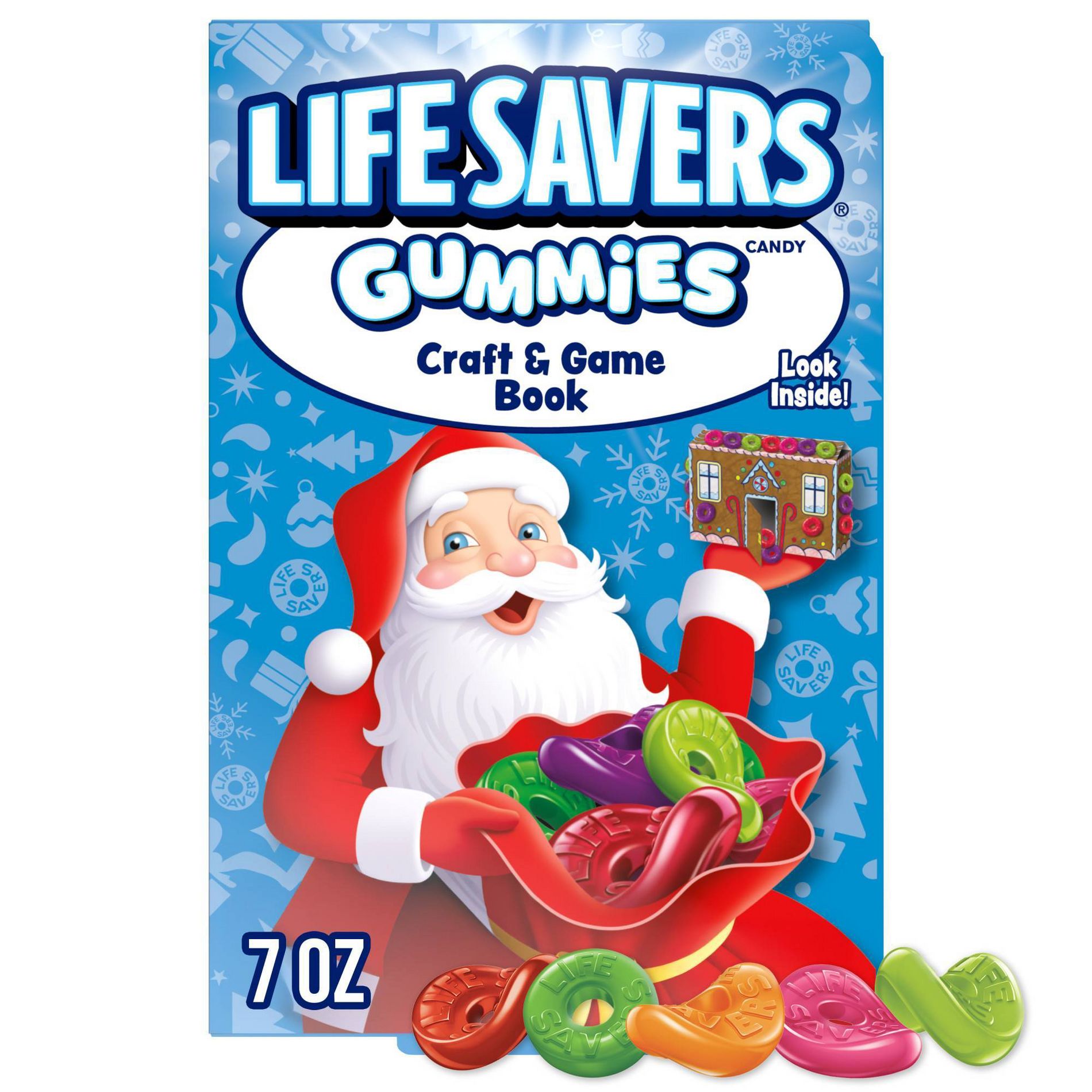 Life Savers Gummies Gummybook Christmas Candy - 7oz