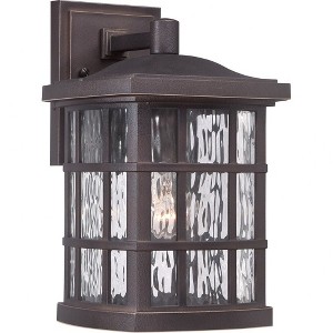 Quoizel Lighting Stonington 1 - Light Sconce in  Palladian Bronze - 1 of 4