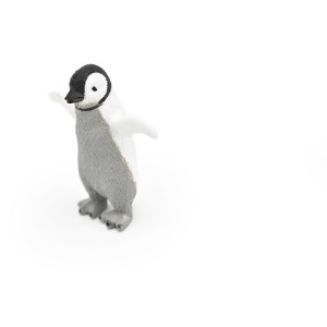 Collectible Wildlife Gifts | Penguin Baby, Chick, Very Nice Rubber Reproduction, Hand Painted     1 1/2"   F7025 B67 - 1 of 4