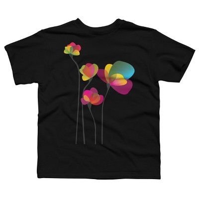 Boy's Design By Humans Wild flowers By jirkasvetlik T-Shirt
