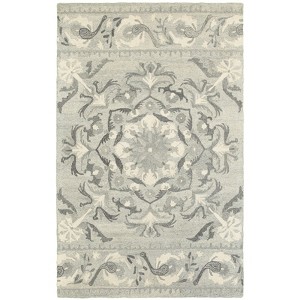 Oriental Weavers Craft 93001 Ash/ Ivory Indoor Area Rug - 3'6" x 5'6" - 1 of 3