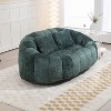 KWPZQEB Bean Bag Chairs for Adults, Giant Bean Bag Chair Memory Foam BeanBag Chair, Chenille Lazy Sofa for Living Room, Bedroom - 3 of 4