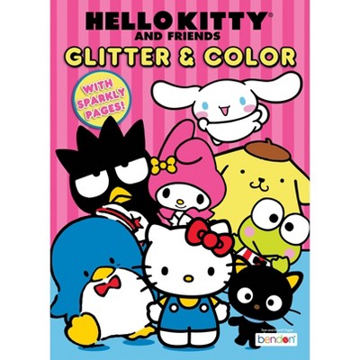 Hello Kitty Glitter &#38; Color Book