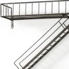 HomeRoots 21" Gunmetal Gray Metal Novelty Wall Mounted Accent Shelf - 4 of 4