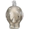 Old World Christmas Blown Glass Ornament for Christmas Tree, Baby's 1st Elephant - 4 of 4