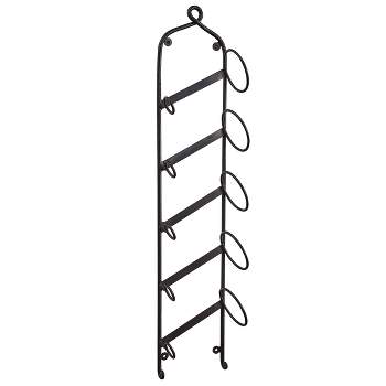 Park Designs Forged Iron Hanging Wine Rack
