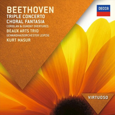 Leipzig/Masur/Beaux Arts Trio - VIRTUOSO: Beethoven: Triple Concerto, Choral Fantasia/Overture-Coriola (CD)