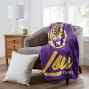 NCAA Signature LSU Tigers 50 x 60 Raschel Throw Blanket - 2 of 3