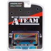 1983 GMC Vandura Van (B.A.'s) Black & Silver (Dirty Ver.) "The A-Team" (1983-1987) TV Series 1/64 Diecast Model by Greenlight - 3 of 3