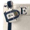 Lands' End Pre-Monogrammed Letter S Micro Canvas Tote - 3 of 3