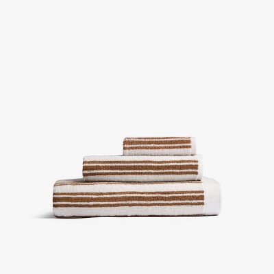 Striped Supersoft Bath Towel - Thumbnail 3