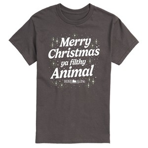 Men's - Home Alone - Merry Christmas Filthy Animal Short Sleeve Graphic T-Shirt - 1 of 4