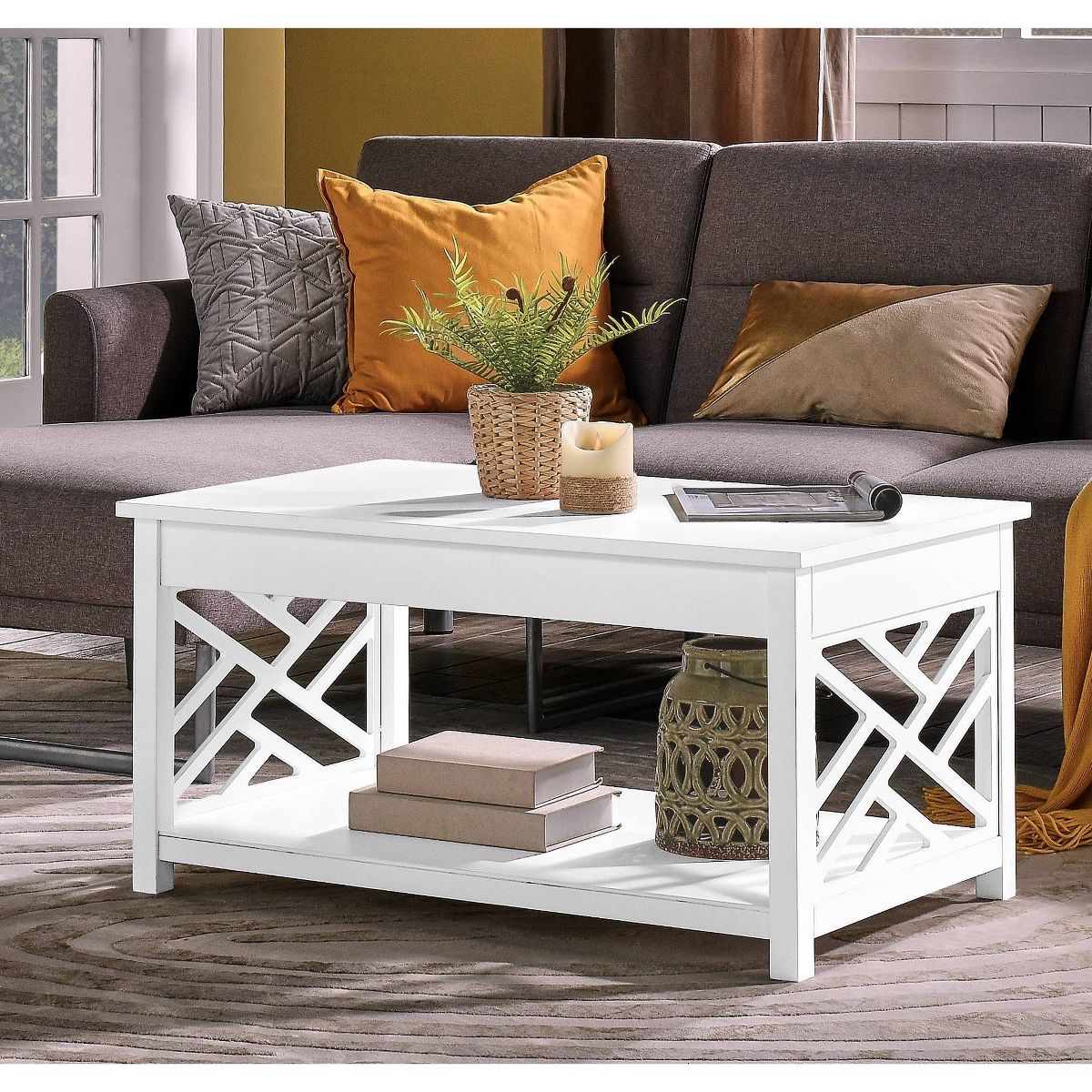 36" Middlebury Wood Coffee Table - Alaterre Furniture - thumbnail 9