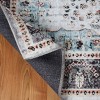 Classic Medallion Machine Washable Indoor Area Rug or Runner by Blue Nile Mills - 4 of 4