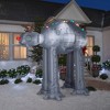 Star Wars Christmas Airblown Inflatable AT as Reindeer w/Light String Giant Wars, 8 ft Tall - 2 of 4