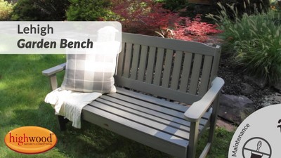 Coastal Teak 64" Eco-Friendly Outdoor Garden Bench