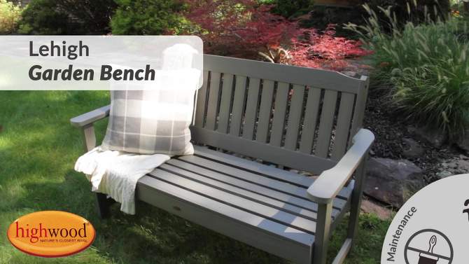 Lehigh Garden Bench - highwood, 2 of 10, play video