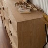 YUHAO 3 Drawers Dresser, Modern Dressers & Chests of Drawers,TV Stand,Light Wood Dresser for Living Room - 4 of 4