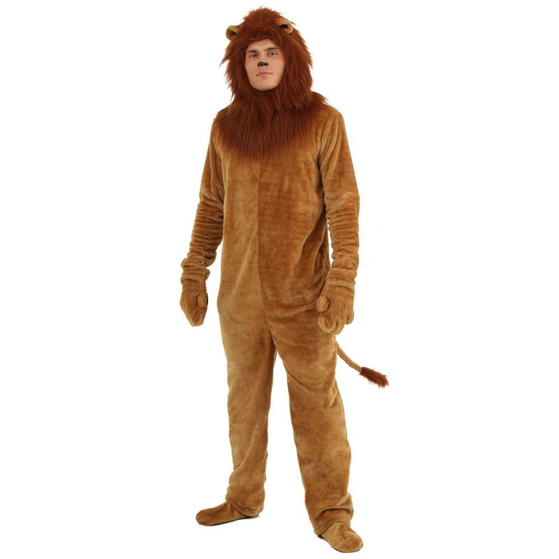 HalloweenCostumes.com Plus Deluxe Lion Costume, 1 of 8