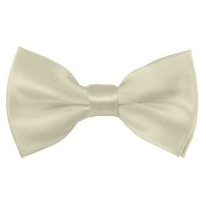 Men's Solid Color 2.5 W And 4.5 L Inch Pre-Tied adjustable Bow Ties - 1 of 3