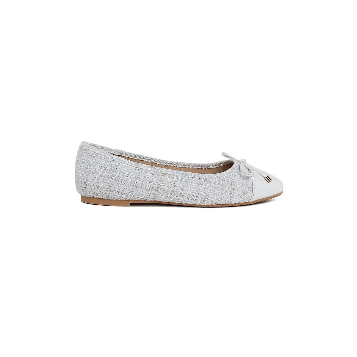 Обувь London Rag Womens Junpey Plaid Tweed Ballet Flats 8 — фото 2