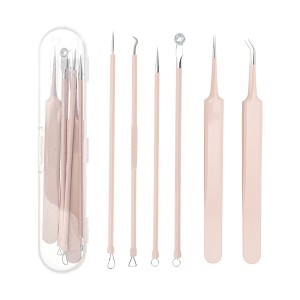 Unique Bargains Professional Pimple Extractor Tool Set 1 Set - 1 of 4