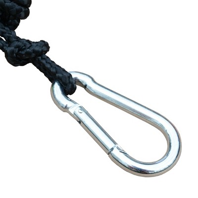 Light Blue and Purple Nylon Camping Hammock