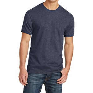 Mafoose Men's Short Sleeve Core Cotton Soft Classic Ringer Tee - 1 of 4