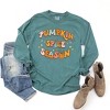 Simply Sage Market Women's Pumpkin Spice Season Colorful Long Sleeve Garment Dyed Tee - 3 of 4