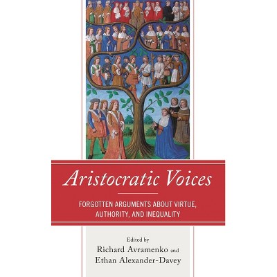 Aristocratic Voices - (Political Theory for Today) by  Richard Avramenko & Ethan Alexander-Davey (Hardcover)