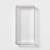 Large 12 X 8 X 2 Plastic Organizer Tray Clear - Brightroom™ : Target