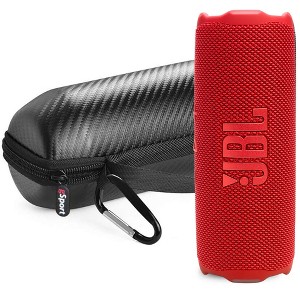JBL FLIP 7 Waterproof Portable Speaker Bundle with gSport Carbon Fiber Case - 1 of 4