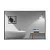 Bathroom Mirror 40x30inch Modern Rectangular Wall-Mounted Square Corner Vanity Mirror With Metal Frame - 3 of 4