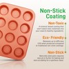 NutriChef 10-Piece Non-Stick Bakeware Set - Metallic Coating, Carbon Steel Pans and Trays - 4 of 4