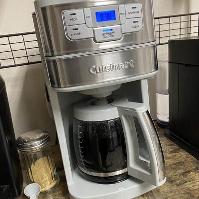 Cuisinart Grind & Brew™ 12 Cup Automatic Coffeemaker, Silver