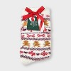 Women's Fuzzy Eyelash Slouch Cozy Crew Socks - Wild Fable™ - 2 of 4
