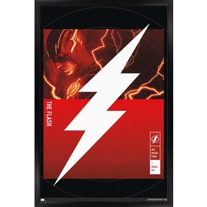 Trends International DC Comics Movie The Flash - Colorway Framed Wall Poster Prints - 1 of 4