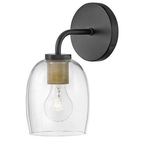 Lark Percy 1 - Light Vanity in  Black/Lacquered Brass - image 1 of 4