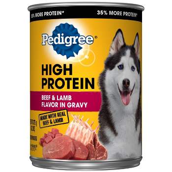 Pedigree High Protein Flavor In Gravy Wet Dog Food - 13.2oz