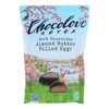 Chocolove Dark Chocolate Almond Butter Filled Eggs Individually Wrapped - Case of 8/7.05 oz - 2 of 4