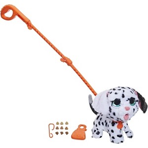 furReal Poopalots Big Wags Interactive Dalmatian Toy – Walking, Feeding, and Pooping Pet with Leash and Poop Scooper – - 1 of 4