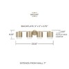 Capital Lighting Weller 4 - Light Vanity in  Matte Brass - 4 of 4