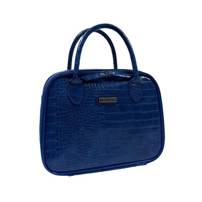 Kathy Ireland Croco Dome Lunch Tote