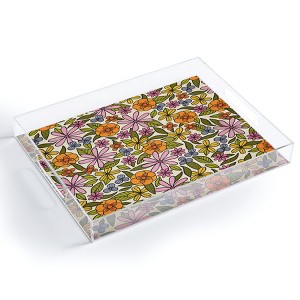 Alisa Galitsyna Summer Garden 11 Acrylic Tray - Deny Designs - 1 of 4