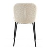 CENGHU Modern Upholstered PU Leather Chairs Set of 4, Faux Leather Dining Chairs for Kitchen, Dining Room - 4 of 4