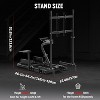Dardoo Racing Simulation Cockpit Wheel Stand with Single Screen Display Bracket, Simple And Adjustable Design, Fit for Logitech G923 - 3 of 4